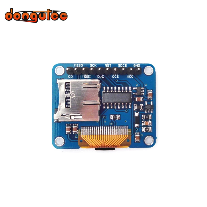 0.95 inch 96X64 RGB SSD1331 Drive IC OLED Breakout Board w/microSD holder