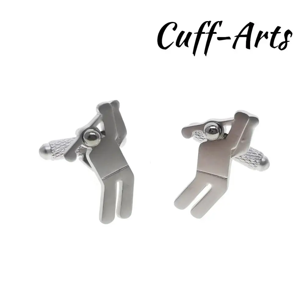 Golfer Golfing Cufflinks Gifts for Men by Cuffarts C10630