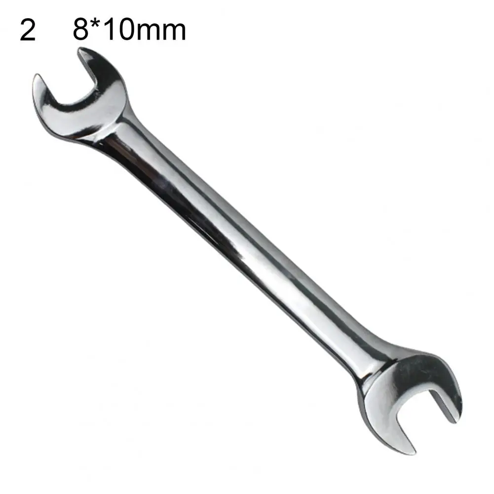 6-15mm Dual Open Head Wrench Not Easy to Rust Hand Tools Double Open End Spanner for Bike Motorcycle Car Auto Repair