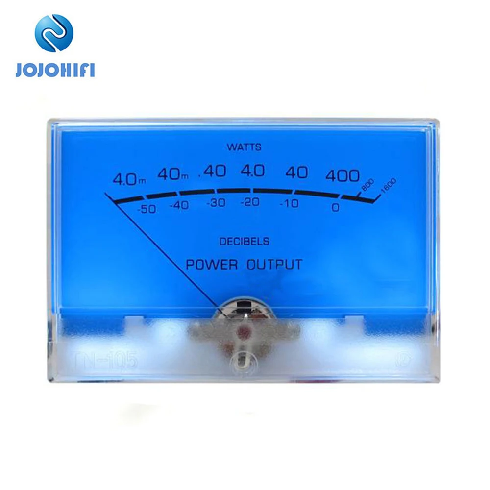 

TN-105 Classic McIntosh Lake Blue High Precision VU Meter DB Table Discharge Flat Table Pre-Stage Audio Amplifier Power Meter