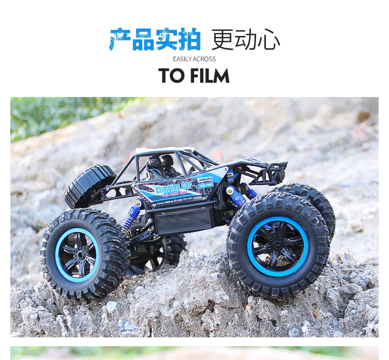 RC Car 2.4G 1:14 Scale Rock Crawler Car Supersonic Monster Truck Off-Road Vehicle Buggy Electronic Toy rc car