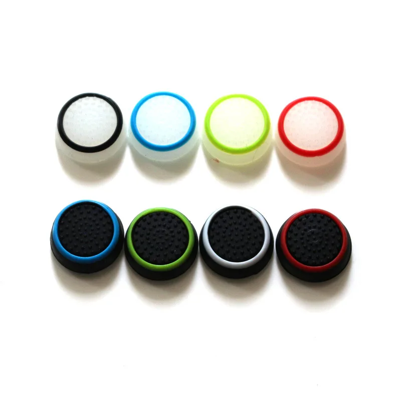 500 pcs Non-slip Silicone Analog Joystick Thumbstick Thumb Stick Grip Caps Cases for PS3 PS4 Xbox 360  Controller