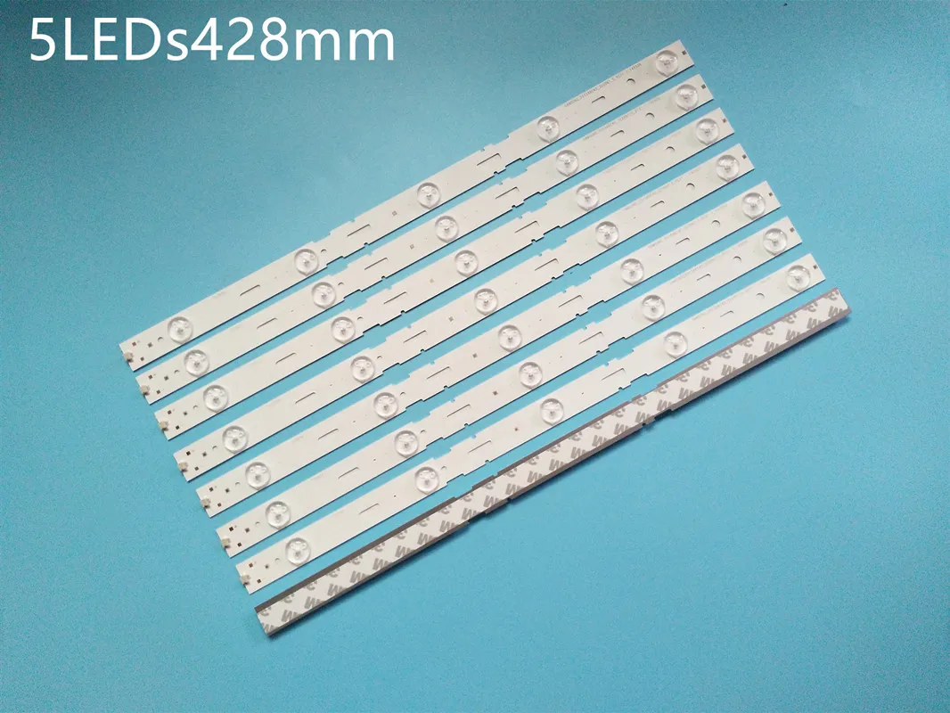 100% New 8pcs/Kit LED strips for GRUNDIG TV 40 VLE 6420 BH 40VLE 6420 BH 40VLE6420 BH 40 VLE 6520 BL 40VLE 6520 BL 40VLE6520 BL