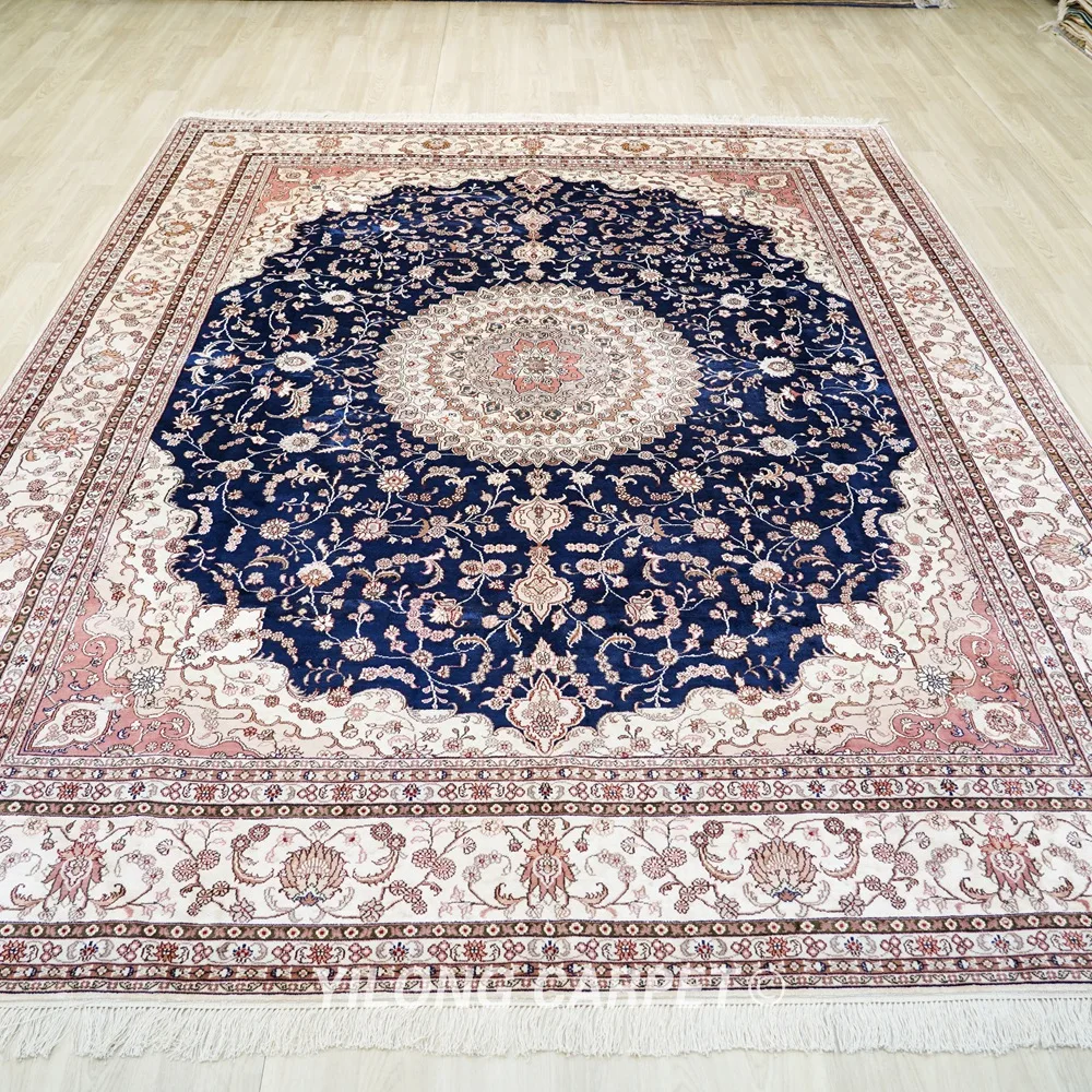 8'x10' Classical Persian Qum Rug Beautiful Handicraft Oriental Carpets Online (ZW025M)