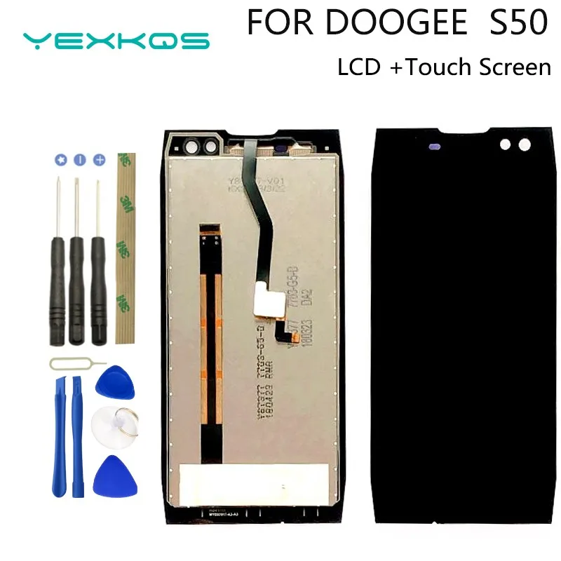 

5.7 Inch New original For Doogee S50 LCD Display and Touch Screen Digitizer Assembly Repair Part Mobile Accessories +Tools