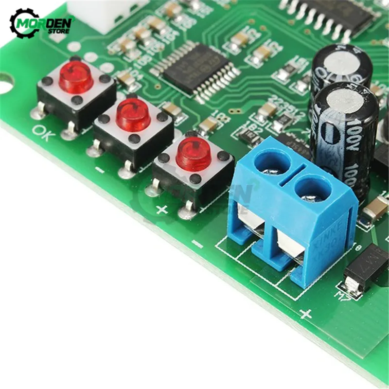 DC 11-55v 5A 2 3 4 drut PWM regulator prędkości dmuchawy silnik wentylatora regulator temperatury wsparcie EC EBM wentylator Dropship