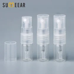 100Pieces/Lot 1ml mini Perfume glass Spray Bottle Refillable Empty Bottles Cosmetic Containers Portable Perfume Atomizer Sample