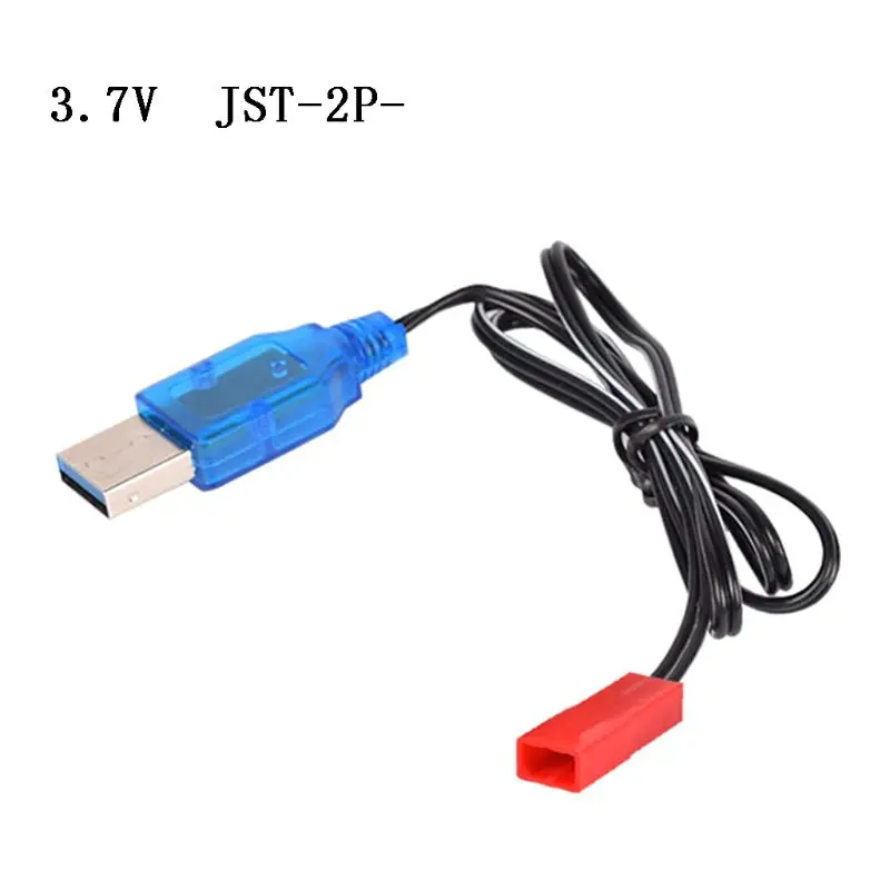 3.7V Battery Charging Units USB Battery Charger For JST-2P reverse Female Plug