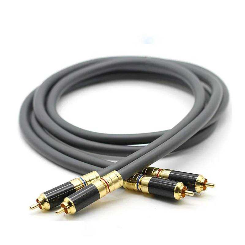 

Monster M850sw OCC fever audio amplifier RCA audio cable CD tube amplifier double lotus signal cable