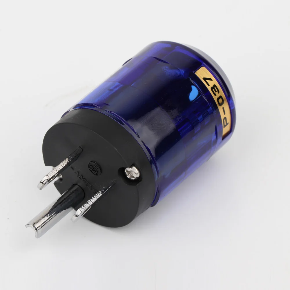2 stück HIFI P-320/C-320 Kupfer UNS Version Schuko AC Power Stecker Ver IEC Stecker DIY – Detail 14