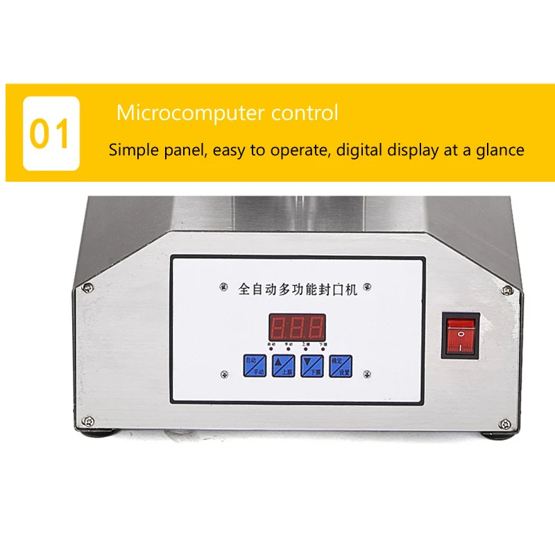 Can Capping Machine Can Seamer PET bottles Sealer Automatic Canned Food beer Plastic Seamer Tinplate Can Sealing Machine