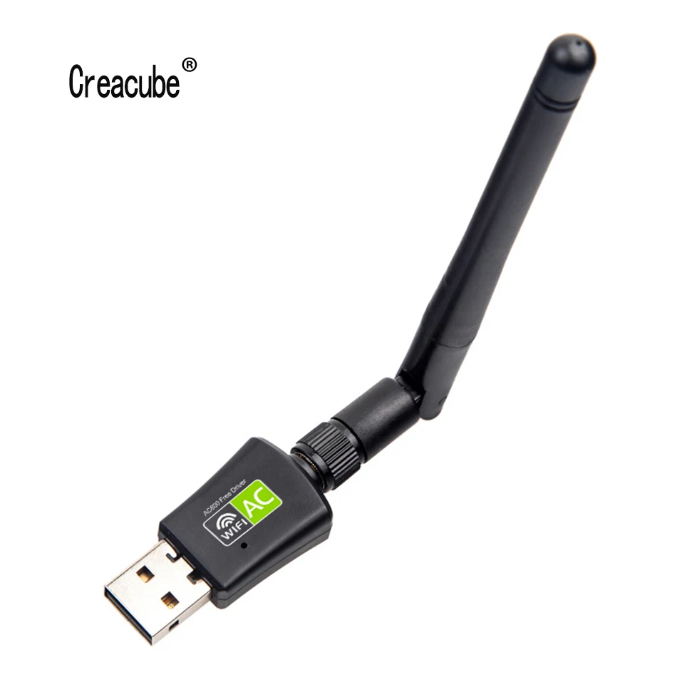 Creacube Free drive USB Wifi Adapter Driver Free Wireless Wi-Fi USB Dongle Network Card Wi Fi Receiver Lan Ethernet Card For PC