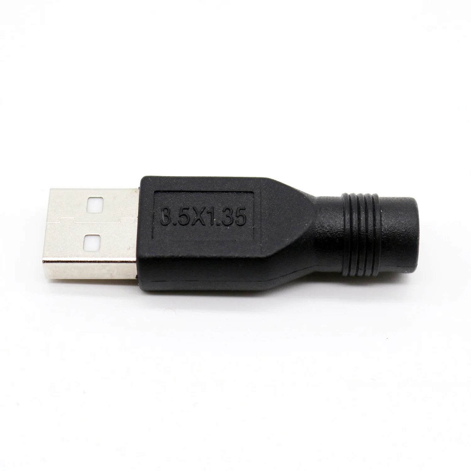 USB 2.0 A형(수) - 3.5mm X 1.35mm DC(암) 커넥터 충전 배럴 잭 전원 어댑터 (소형 DC 또는 USB 전자기기 충전용)