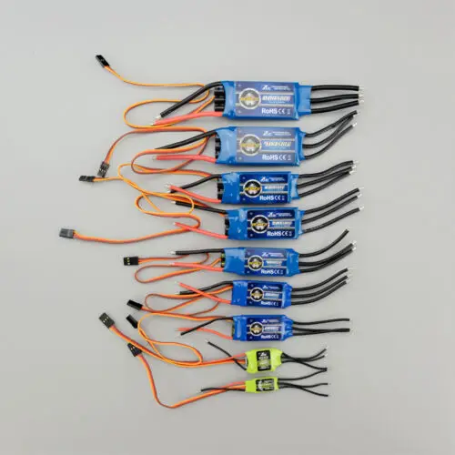 ZTW Beatle Series 2-6s 20A 30A 40A 50A 60A 80A  Brushless Speed Controller ESC /Programe Card For RC Drone Airplane Helicopter