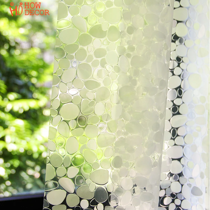 3D Small Stone High Quality Thickened and Mildew Proof Shower Curtains Bath Products Bathroom Decor with Hooks Waterproof