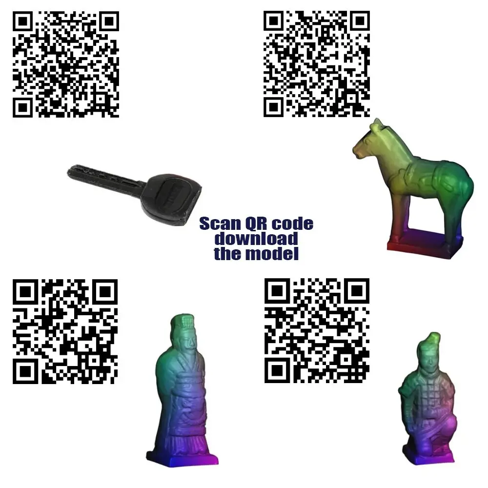 KS 3D scanner DIY scanner PLA printed plastic parts