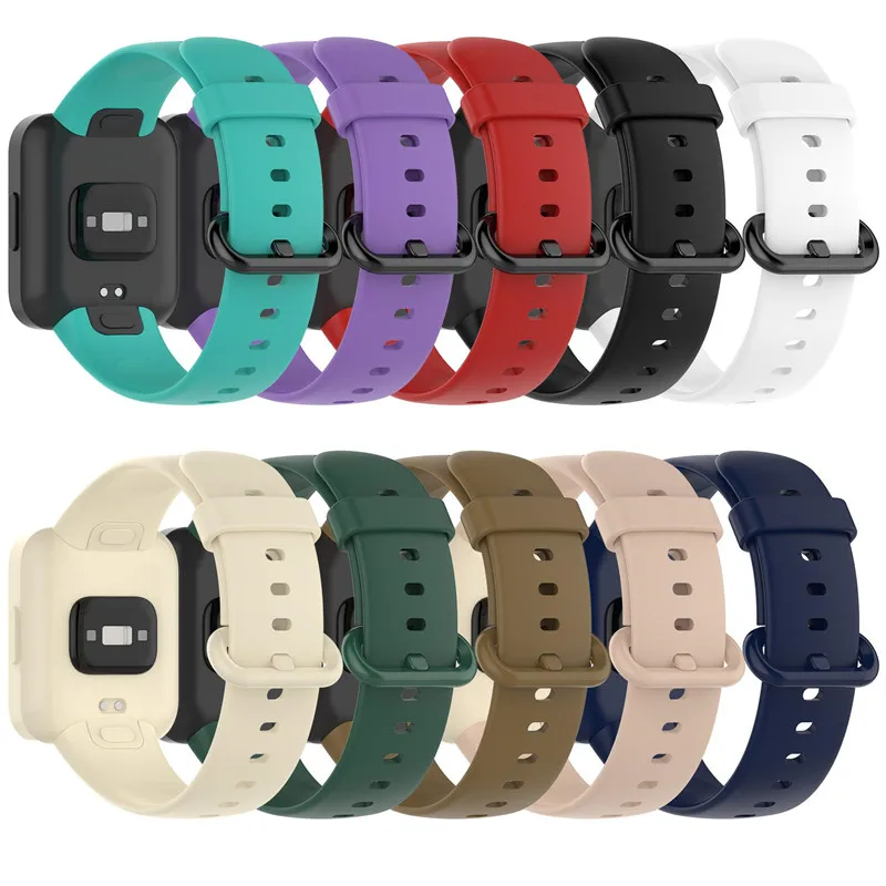 

Silicone Strap For Xiaomi Redmi watch Band 2 Sport Breathable Bracelet For Redmi watch 2 lite smart watch wristband correa