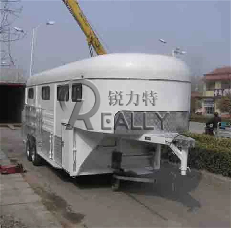 Reboque durável e de alta qualidade do cavalo do pescoço do ganso reboque do reboque do cavalo