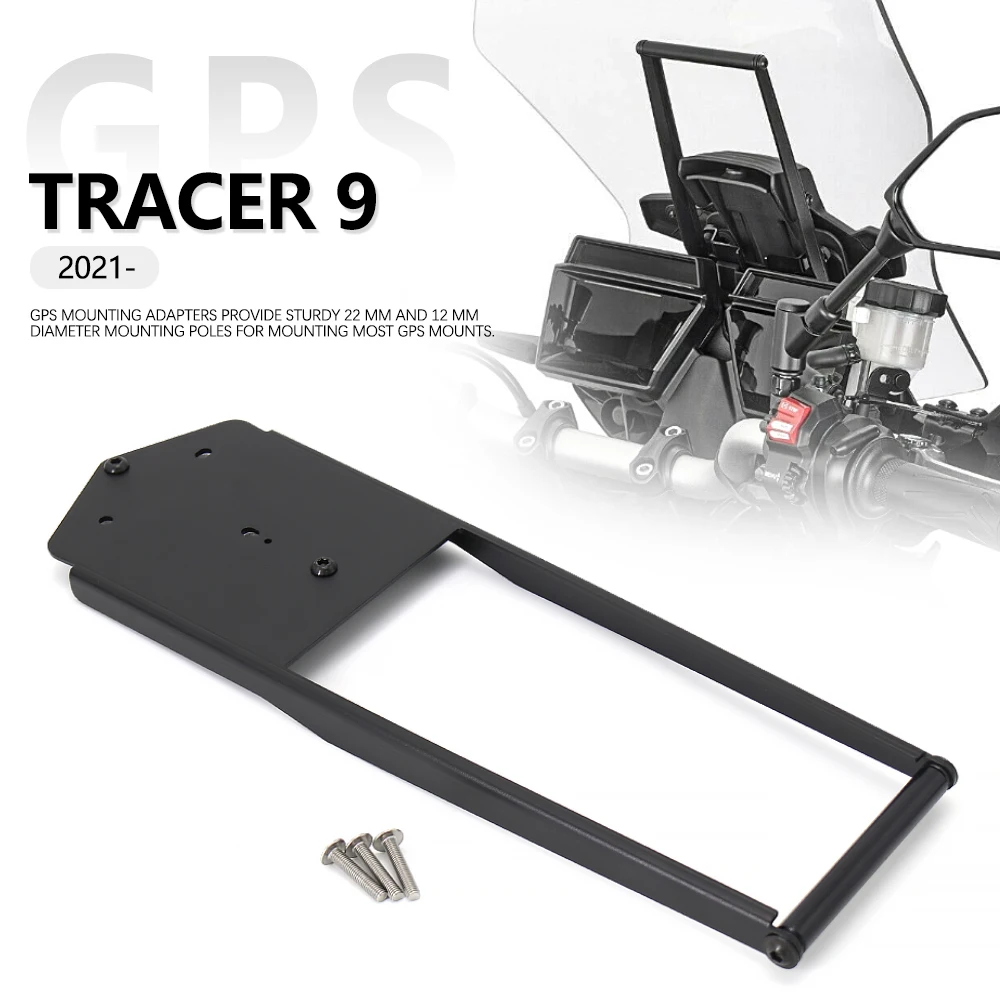 

New For Yamaha Tracer 900 / 9 GT Motorcycle SMART Phone GPS Navigation Plate Bracket Handlebar Adapt Holder TRACER 9 / 900 2021