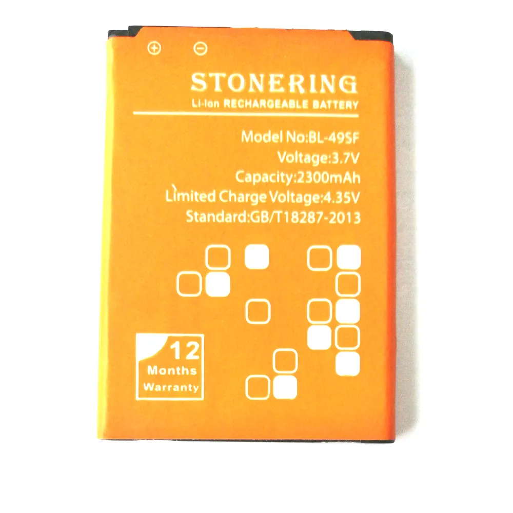 Stonering  original 2300mAh BL-49SF Battery for LG H525N G4 Mini G4mini G4 Beat G4Beat G4C G4S H735T Cell Phone