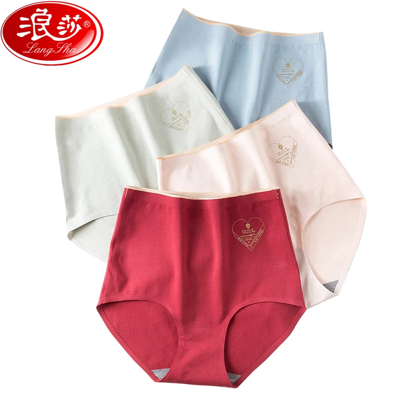 High Waist Panties Women Cotton Breathable Body Shaper Underwear Seamless Briefs Sexy Comfort Crotch Female Lingerie Size L XXL