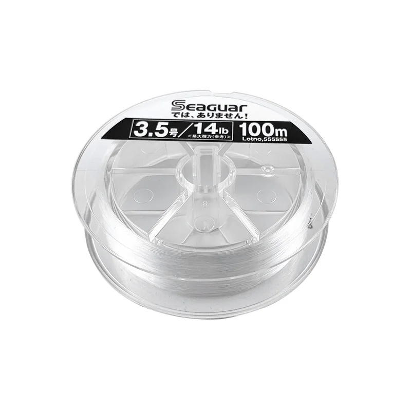 SEAGUAR White LABEL Original fishing line 4LB-20LB 100% FLUOROCARBON Fishing Lines 100M