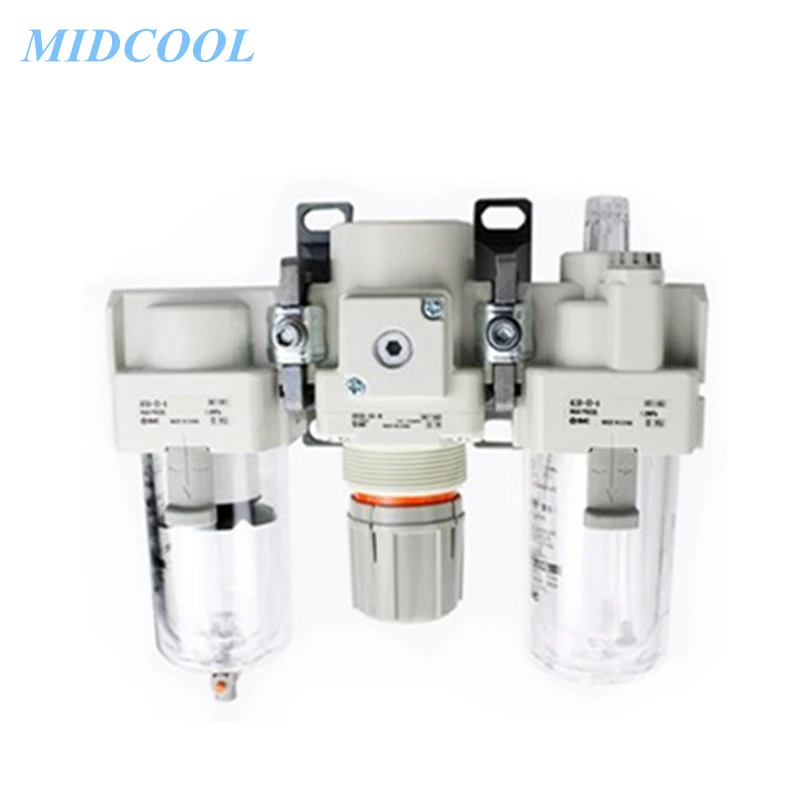 

Modular F.R.L. Units Air Combination Air Filter + Regulator + Lubricator AC-B Series AC40 AC40-04/04E/03E/03D/04D/04DE/03DE-B