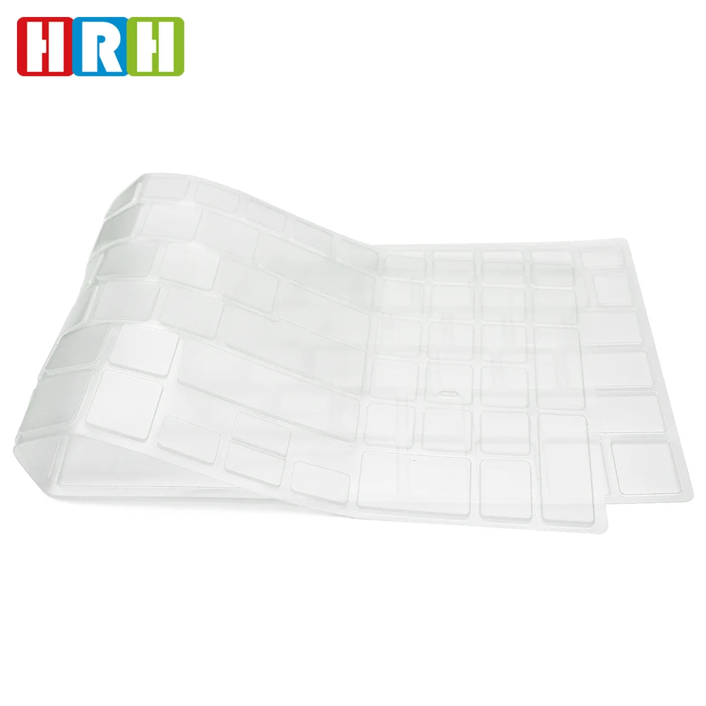 HRH 50pcs TPU Unltra-thin  Clear Skin Keyboard Dust Cover Protector for Acer V5-573 V7-582 V5-552G VN7-571G VN7-591G VN7