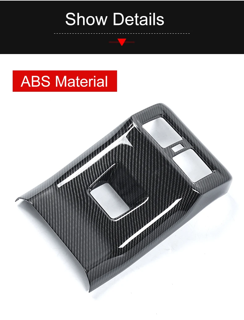 Car Rear Air Conditioning Vent Outlet Cover Trim For Toyota RAV4 XA50 2019 2020 2021 2022 2023 2024 2025 Hybrid Accessories