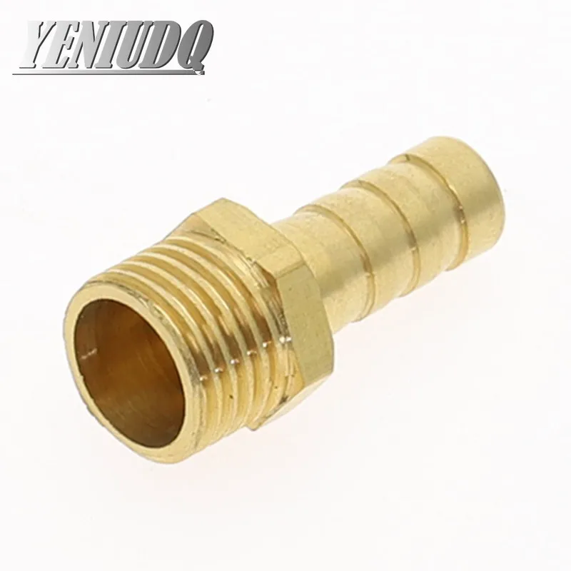 Brass Pipe Fitting 4mm 6mm 8mm 10mm 12mm 19mm Hose Barb Tail 1/8\