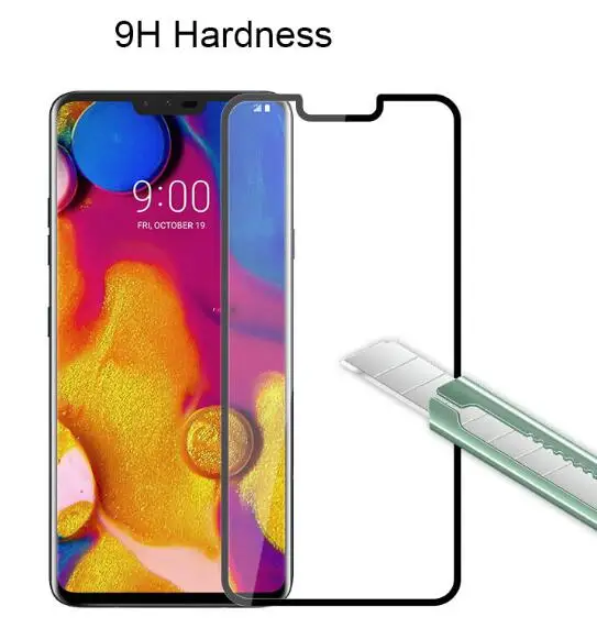 Vetro temperato per LG V40 ThinQ pellicola protettiva in vetro per telefono