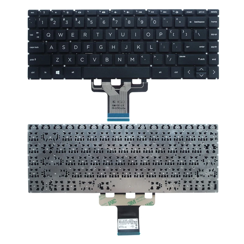 Laptop Keyboard For HP 14-CC0027 14-BD 14-CB W125 14-DA TPN-Q188 Q190 Q207 Notebook Replace Keyboard