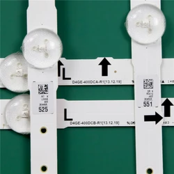 TV Bulbs For Samsung UE40J6200AU UE40J6200AK UE40J6200AW UE40J6300AU LED Bar Backlight Strip Line Ruler D4GE-400DCA-R1 400DCB-R2