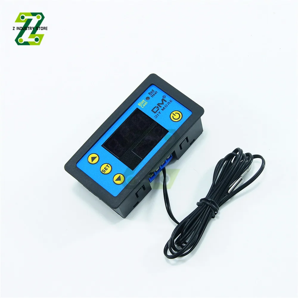 12V 24V 220V Digital LED Temperature Controller W3231 For Incubator Cooling Heating Switch Thermostat NTC Sensor