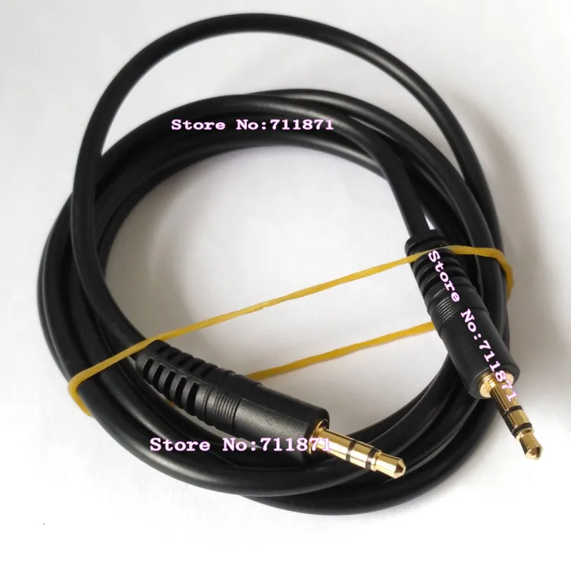 Cabo de áudio estéreo de 3 seções, 150cm, 3.5mm, macho para macho, cabo de linha de áudio, 3 contato, 3.5 macho para 3.5 macho, fio de linha, preço especial