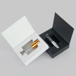 50 adet/grup 3ml ambalaj kutuları mini parfüm şişesi ile Atomizer ve cam parfüm şişesi özelleştirilebilir