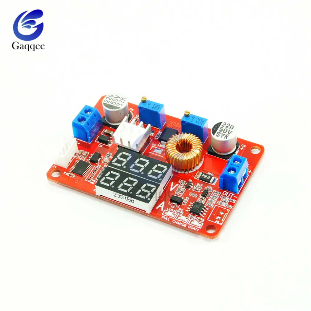 5A 75W Constant Current Voltage Regulated Converter Power Supply Adjustable Step-down Module DC 5-35V