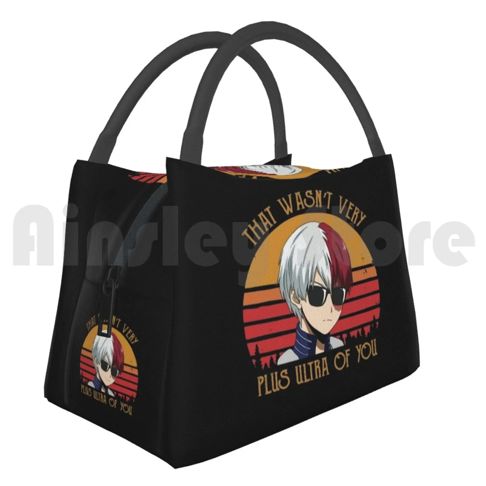 

Cooler Lunch Bag Picnic Bag That Wasn'T Very Plus Ultra Of You-Todoroki Shoto Todoroki Boku No Hero Academia