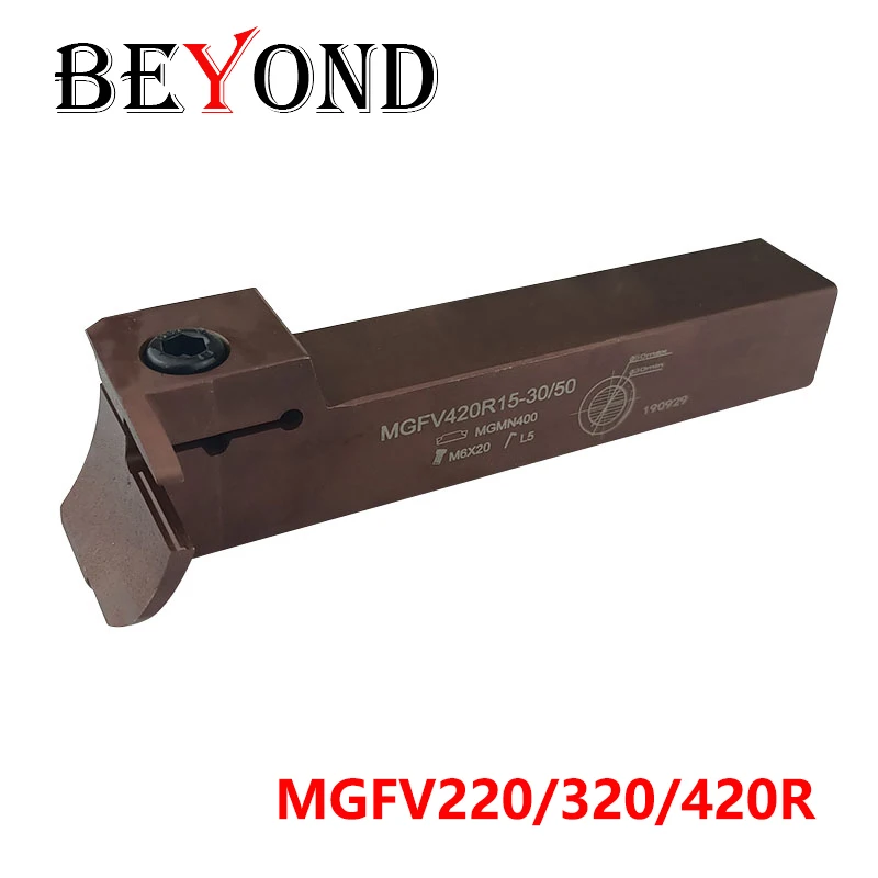 BEYOND MGFV220R10-20/36 MGFV320R10-30/50 Turning Toolholder MGFVR220 MGFVR320 MGFVR420R Lathe Tool Holder CNC Cutter Bar MGFVR