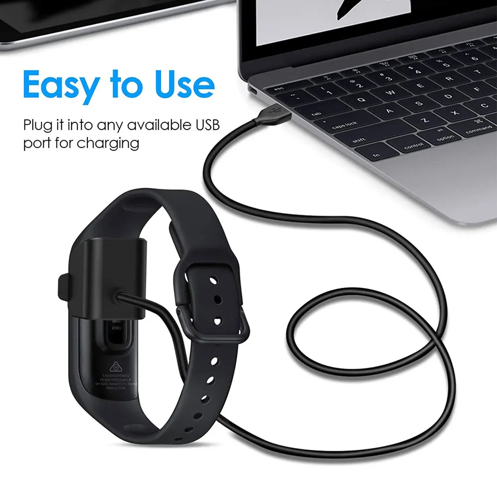 3.3Ft شاحن كابل لسامسونج غالاكسي صالح 2 SM-R220 استبدال USB شاحن محول تهمة الحبل شحن حوض ل غالاكسي صالح 2