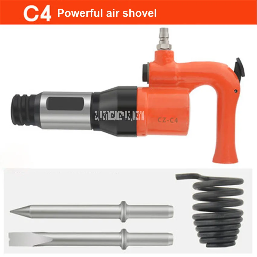 CZ-C4 Industrial Powerful Air Shovel Handheld Small Rust Remover Pneumatic Tools Air Hammer Pneumatic Shovel 8/Jmin 35/H2min