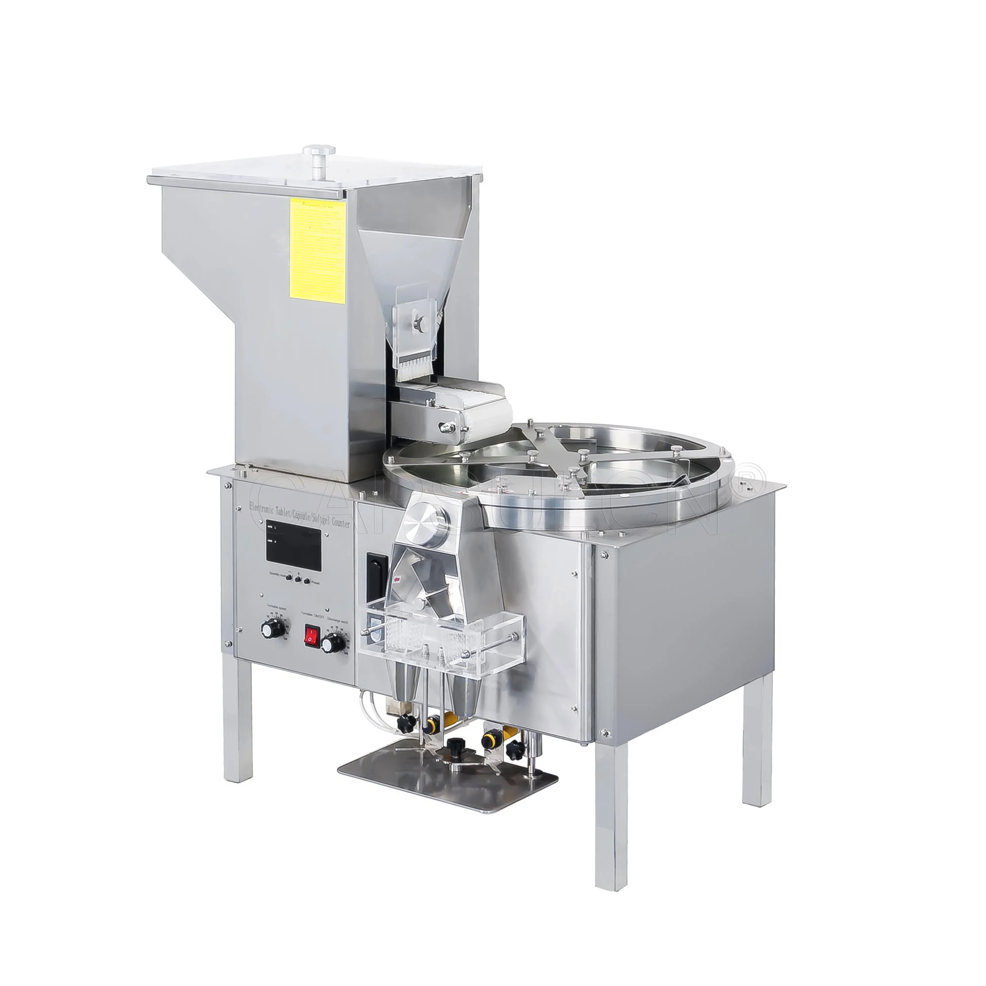 Automatic Capsule Counter Machine CDR-3A, the number of pellet counted is 0-9999 pcs, suitable for all capsule size