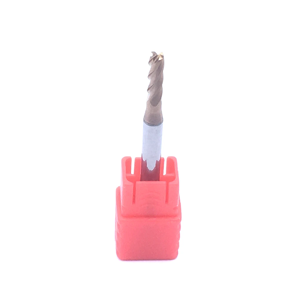 1 قطعة HRC60 4F 3.0XD4X50L نهاية مطحنة CNC مخرطة التنغستن الصلب سوليد كربيد Endmills مسطحة القاع أربعة شفرة