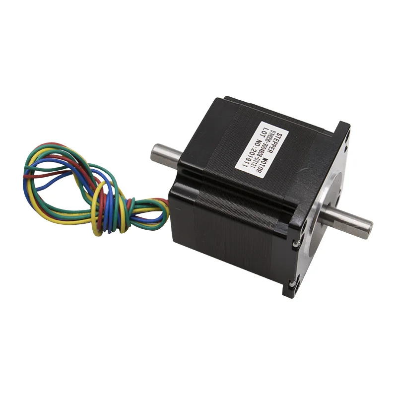 eu warehouse Nema23 stepper motor 57HS56 57HS76 57HS82 57HS100 57HS112 cnc motor 1.2Nm-3Nm 3A single/daul shaft DC motor for CNC