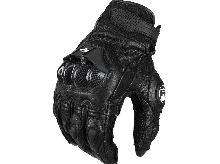 Motorhandschoenen Afs6 Afs10 Afs18 Beveiliging Winddicht Motocross Wanten Touchscreen Heren Lederen Motorhandschoen