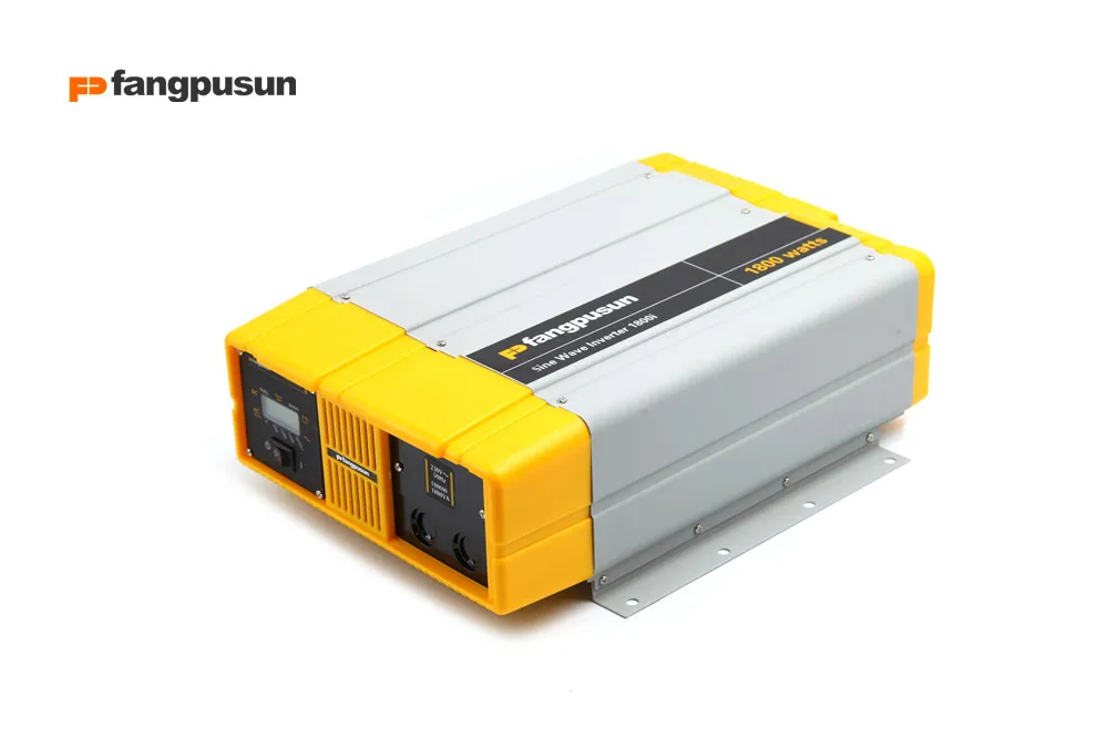 pure sine wave power inverter with relay automatic transfer switch 1800w 220v 110v