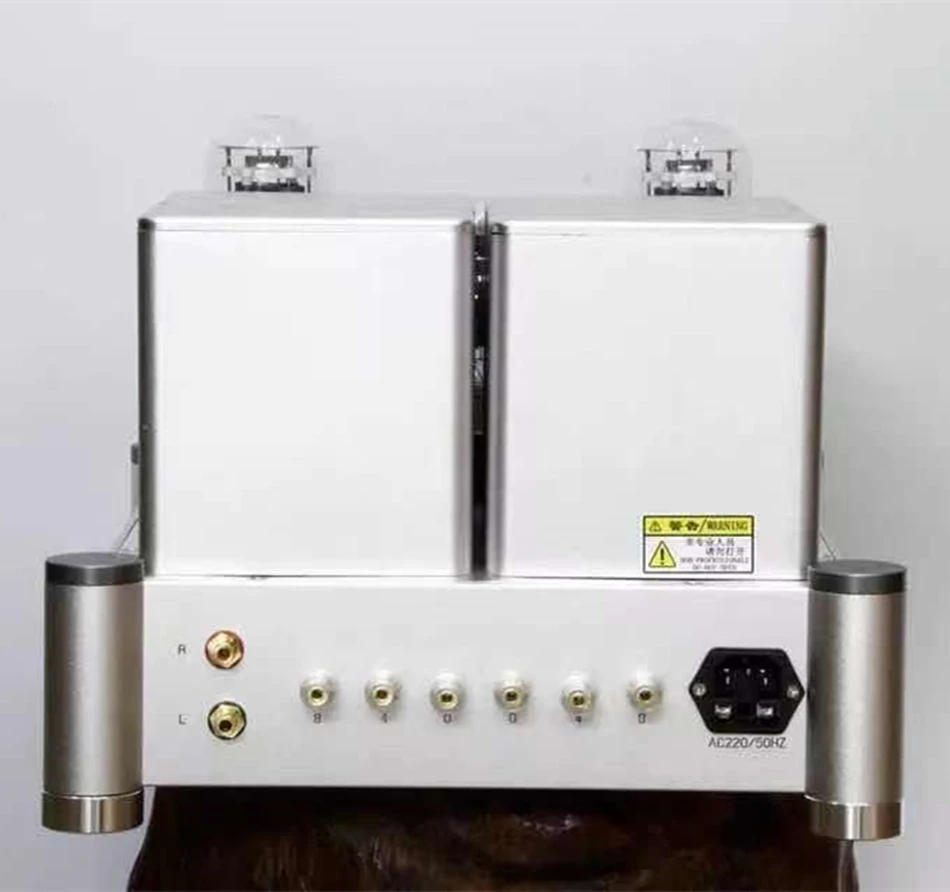 HiFi 2A3 Push 845 Single-ended Class A Power Amplifier Pure Silver Interior Cable Hi-end Handmade Vacuum Tube Amplifier 25W*2