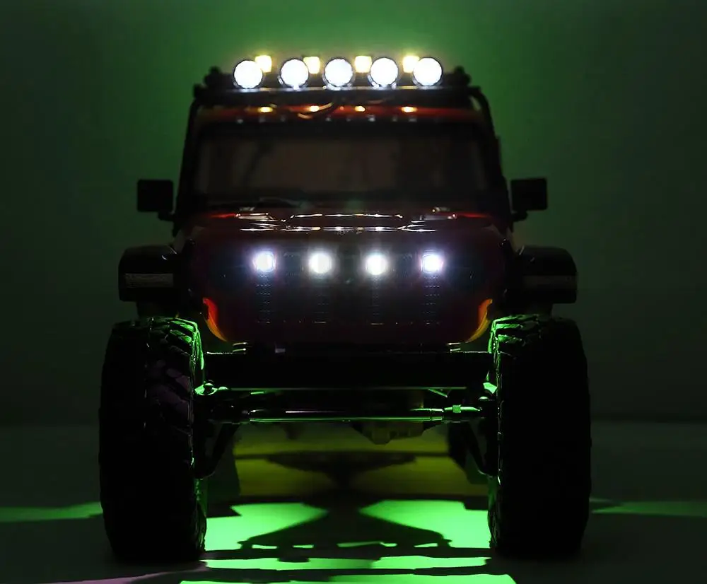 

Chassis Lights Atmosphere Light Wheel Arch Light For 1/10 Axial Scx10 Iii Wrangler Crawler Cars Decorative Accessories