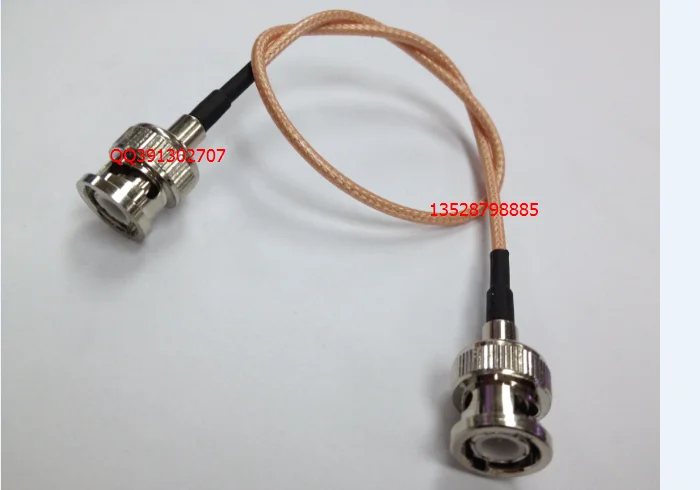 3PCS Rg316bnc Public to Public High Frequency Line Bnc-bnc-jj Connection Line Q9bnc Video Line Q9 Connection Line