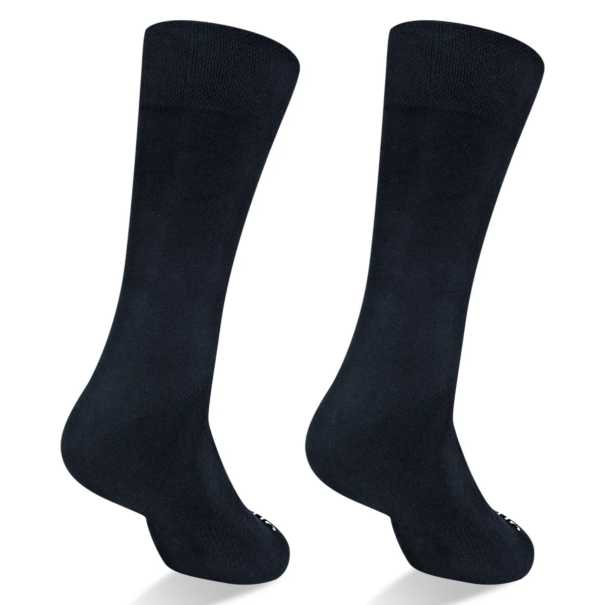 YUEDGE 5 Pairs Men's Bamboo Summer Business Formal Casual Everyday Plain Thin Breathable Men Socks Size 37-46EU